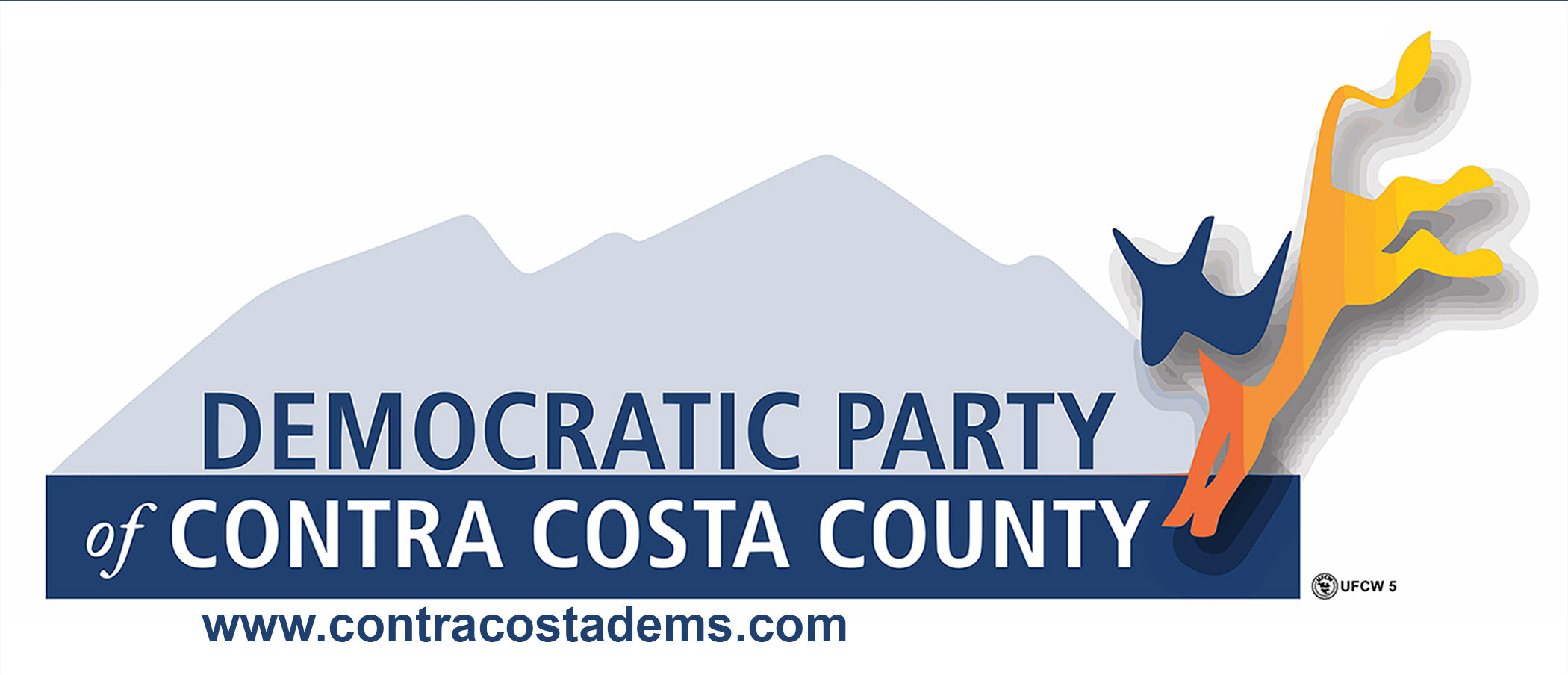 Democratic Party of Contra Costa County Bumper Sticker