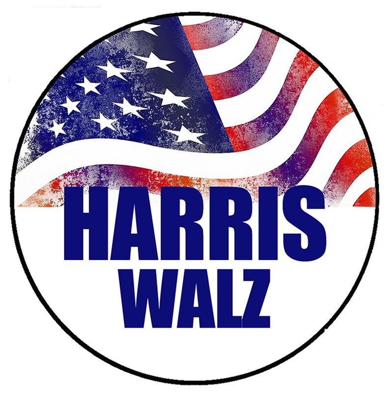 Harris-Walz 2024 Campaign Pin