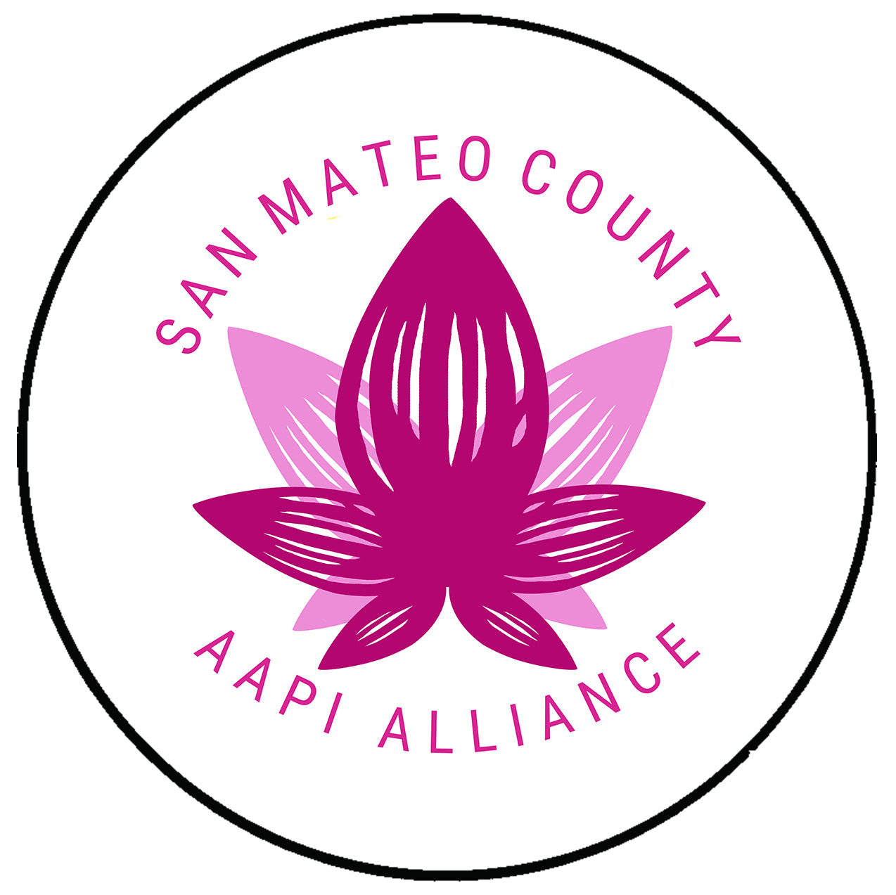 San Mateo County AAPI Alliance Campaign Pin