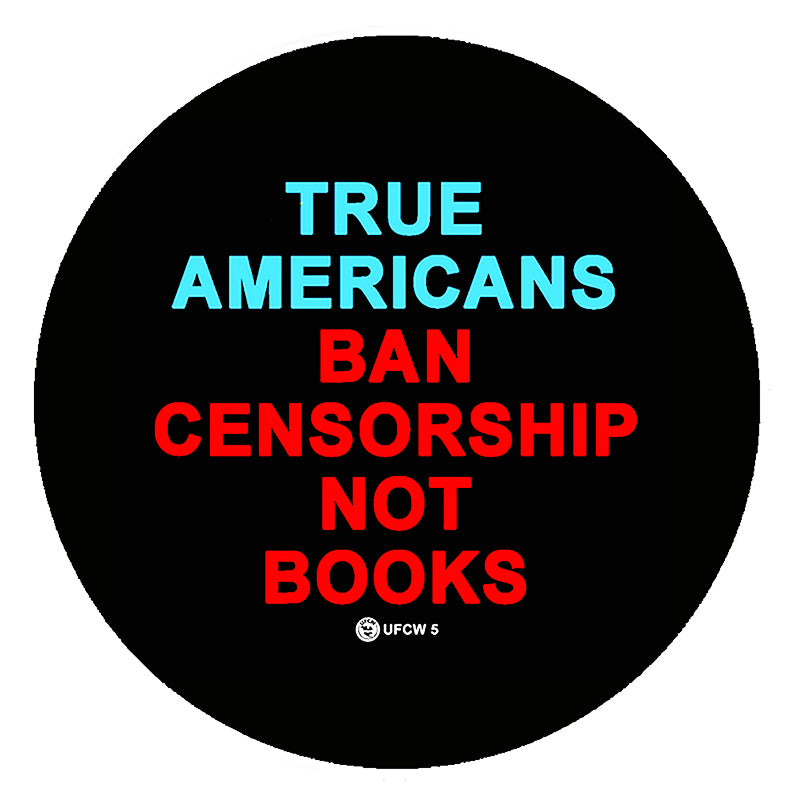 Ban Censorship Not Books Pin