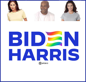 Biden-Harris Rainbow Tee