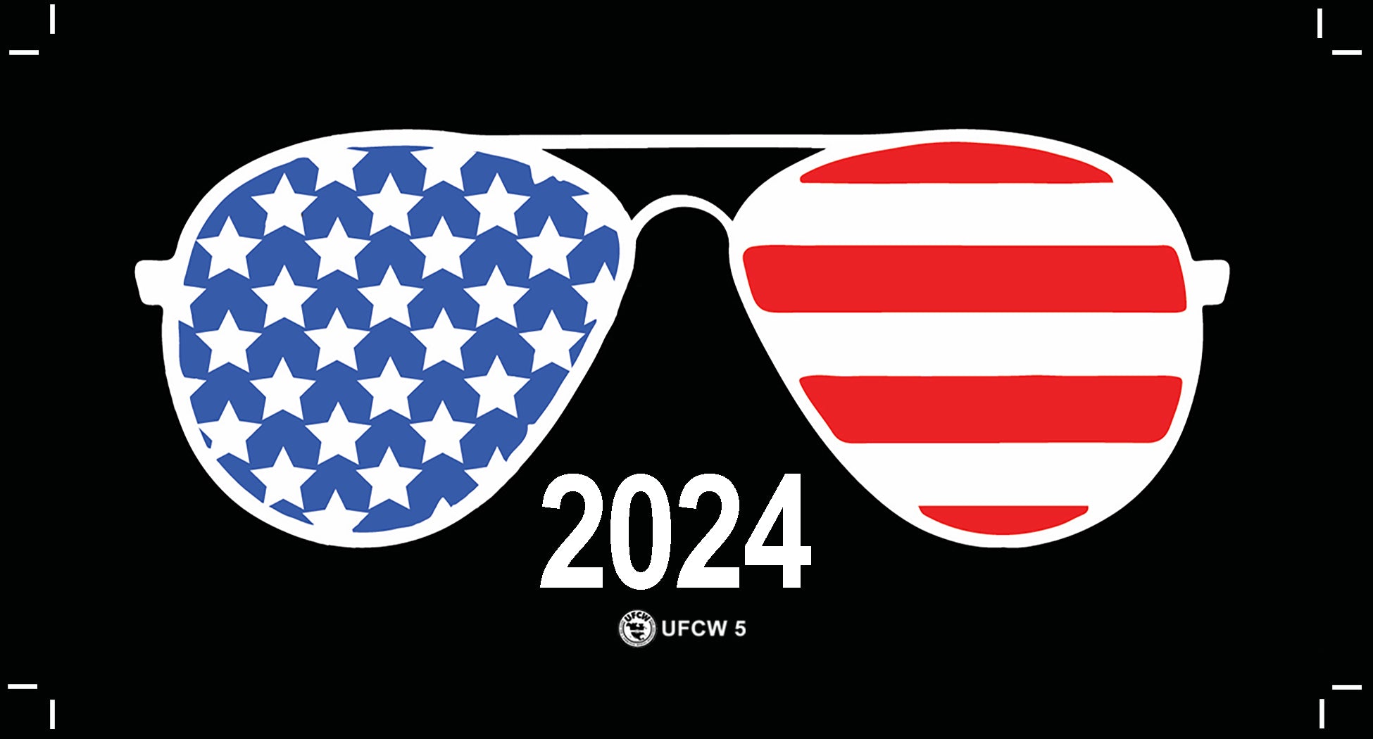 Biden Shades 2024 Bumper Sticker
