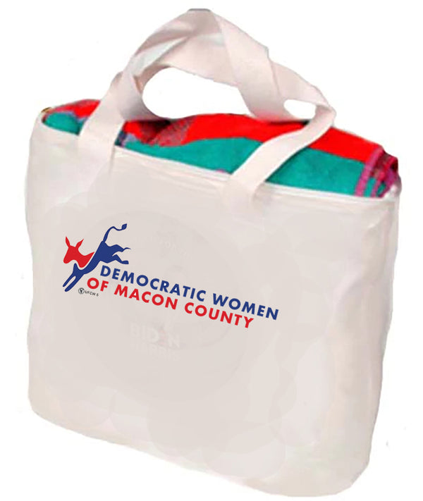 Democratic Women of Macon County Logo Tote