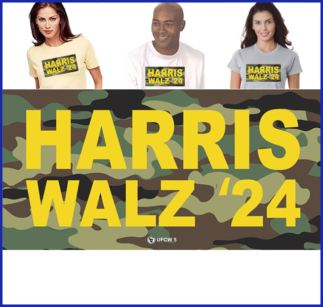 Harris-Walz Camo Tee