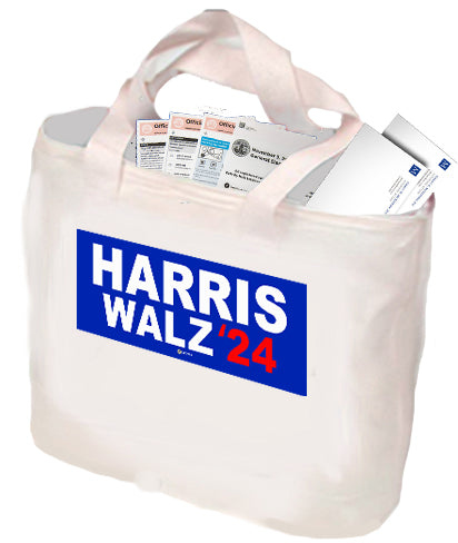 Harris-Walz Canvas Tote