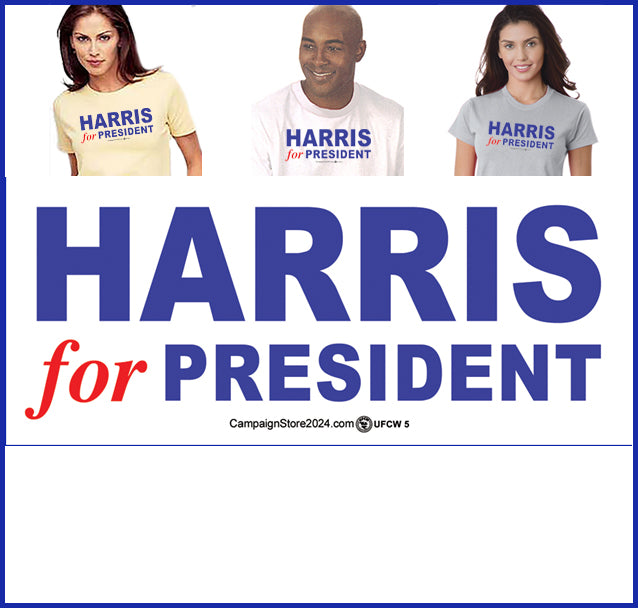 Harris For President Tee (White)