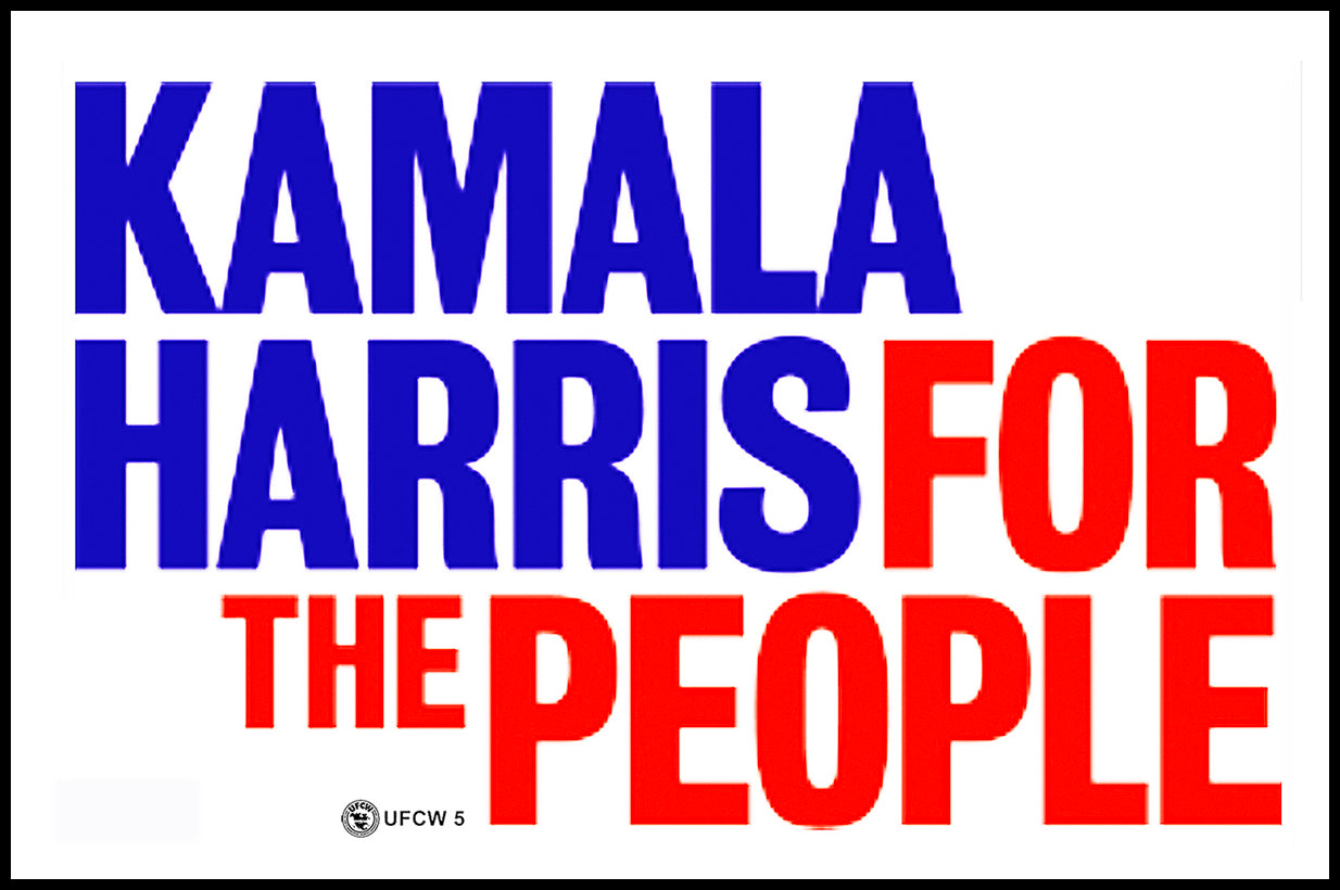 Kamala Harris For The People Bumper Sticker