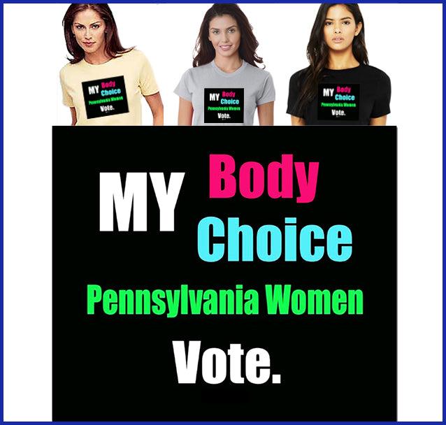 MBMC Pennsylvania Women Vote Tee