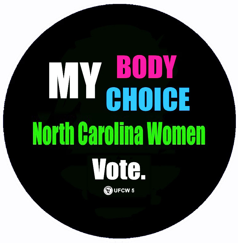 MBMC North Carolina Women Vote Pin