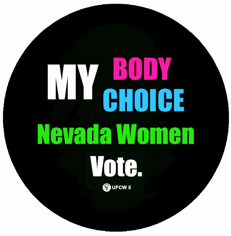 MBMC Nevada Women Vote Pin
