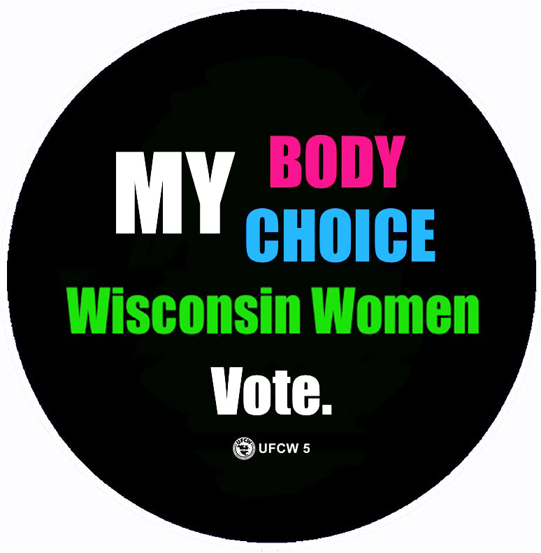 MBMC Wisconsin Women Vote Pin