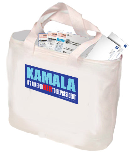 Kamala - It's Time For Her To Be President Tote