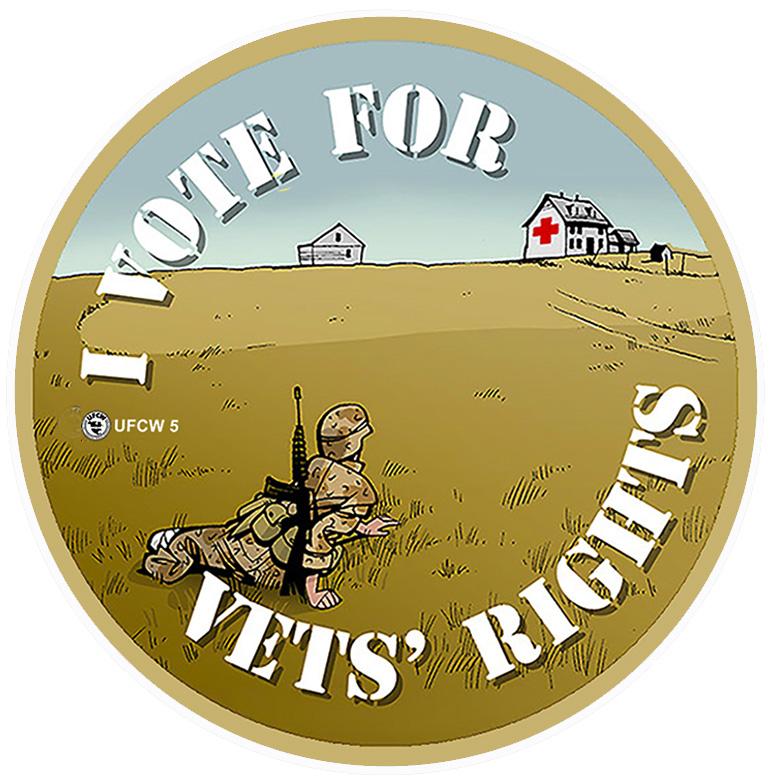 Vote For Vets Rights Tee
