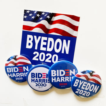 "ByeDon" Collector Set of 4 pins & 1 magnet