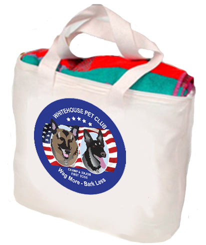 White House Pet Club Tote/Pet Go Bag