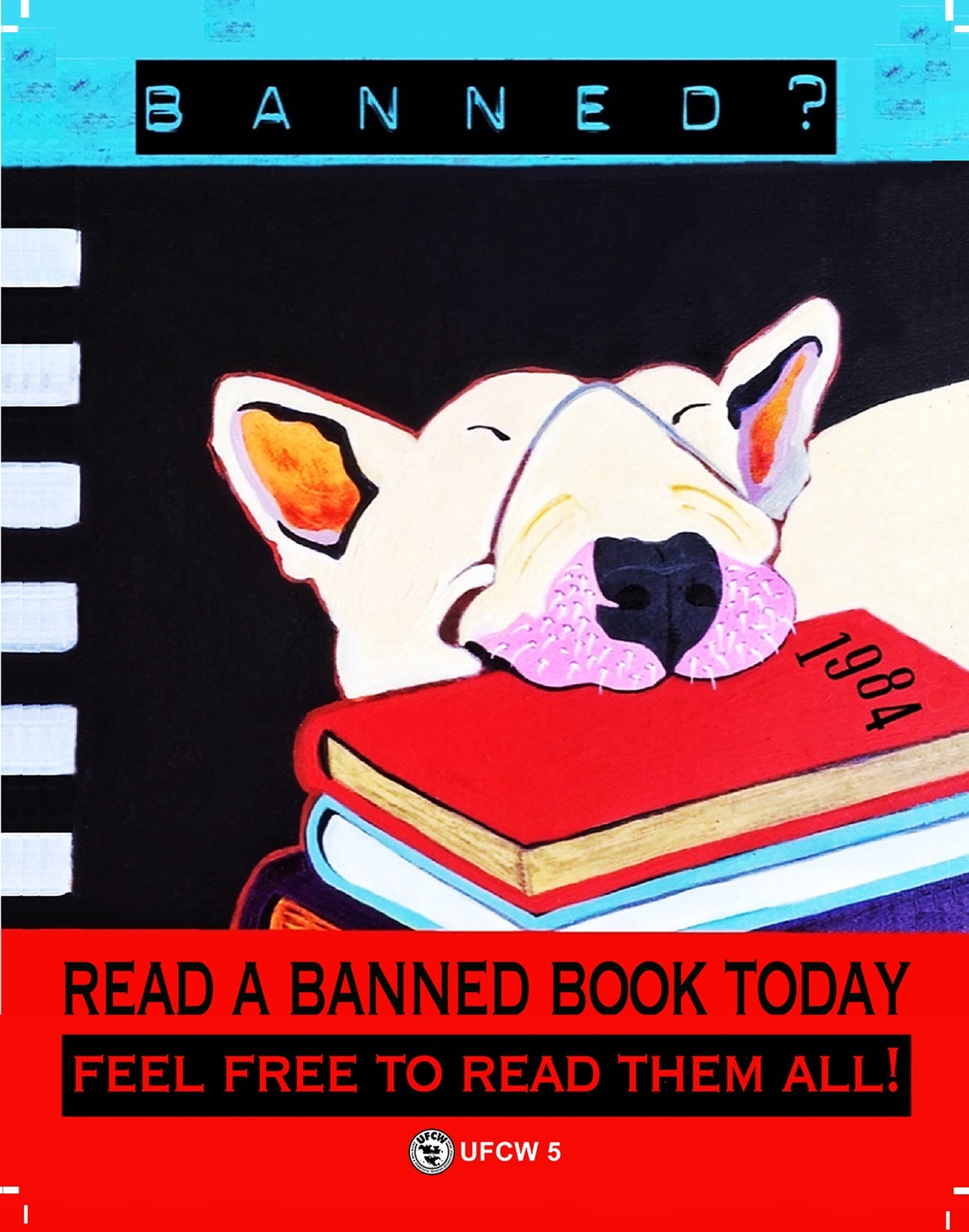 Read a Banned Book Poster Print