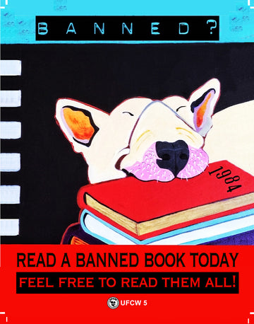 Read a Banned Book Bumper Sticker