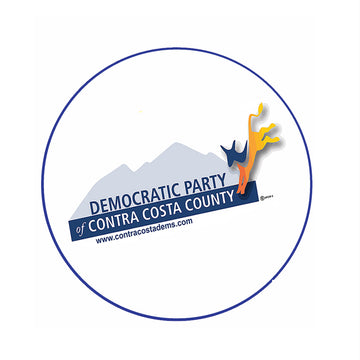 Democratic Party of Contra Costa County pin