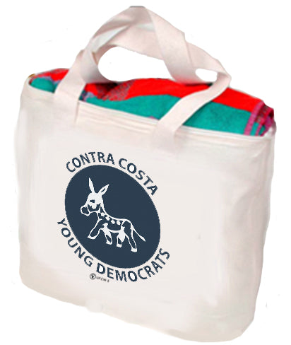 Contra Costa Young Democrats Tote (Navy Logo)