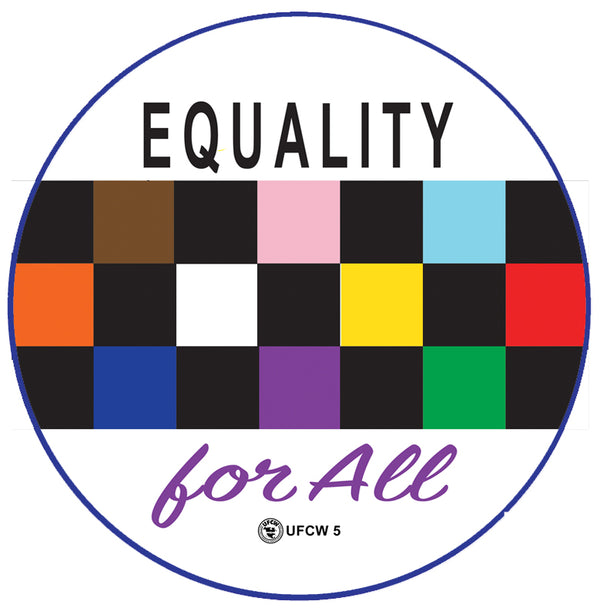 Equality For All Campaign Pin