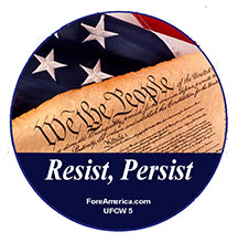 Resist, Persist Pin
