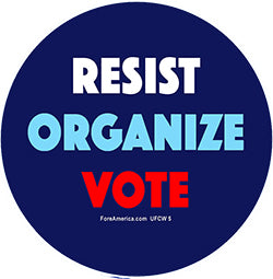 Resist, Organize, Vote Pin