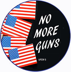 No More Guns Flag Pin (2)