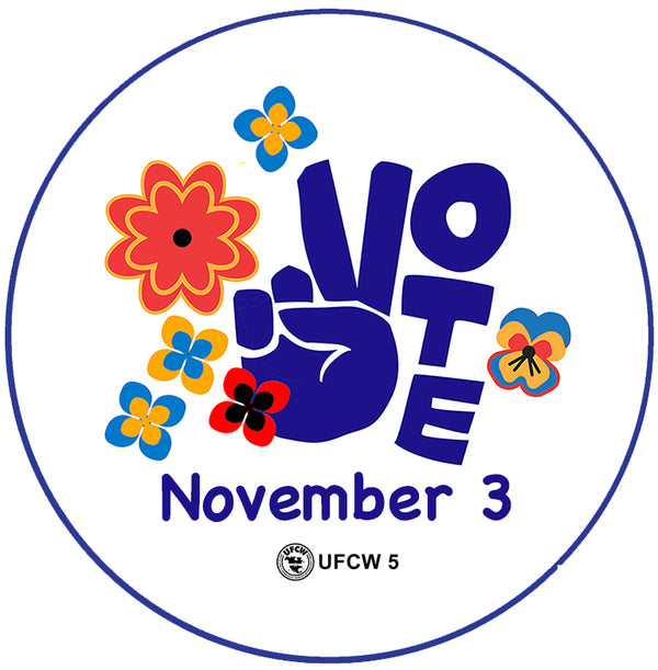 Vote November 3rd Pin