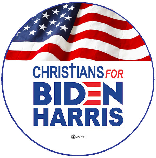 Christians For Biden-Harris Pin