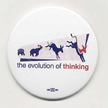 The Evolution of Thinking Pin
