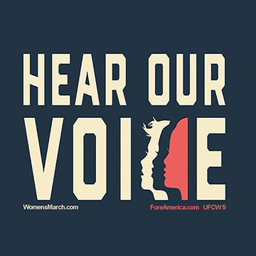 Hear Our Voices Magnet