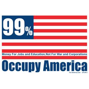 99%, Occupy America Tee