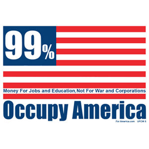99%, Occupy America Tote
