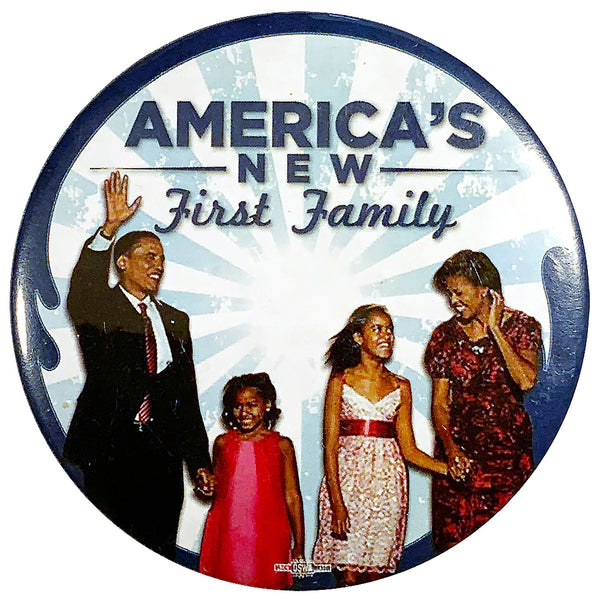 America's New First Family Pin