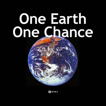 One Earth One Chance Bumper Sticker