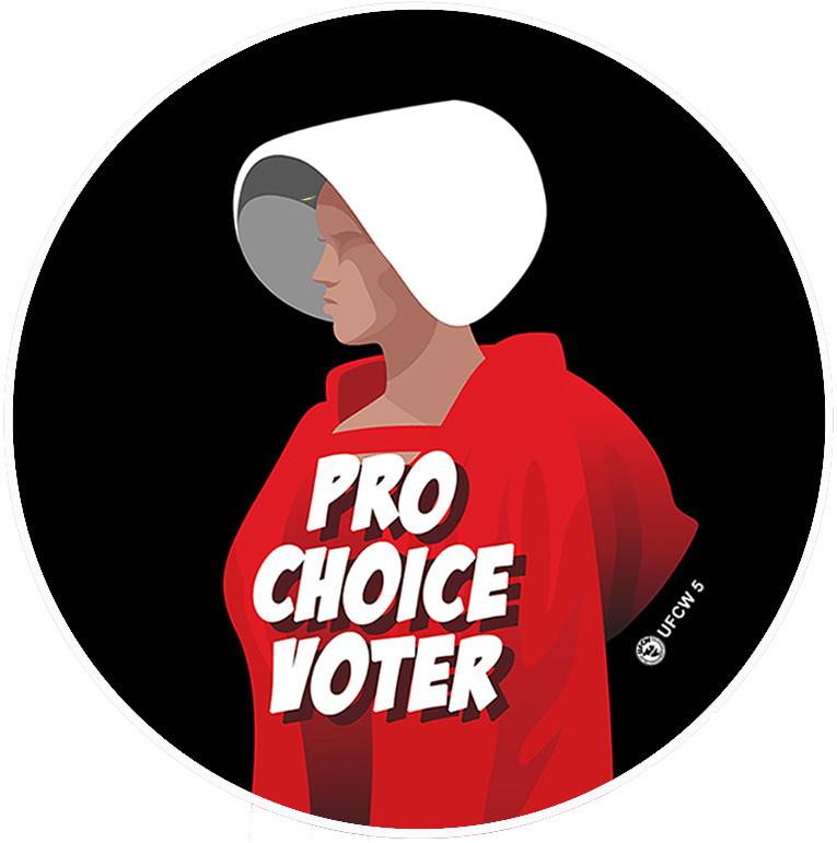 Pro Choice Voter Pin