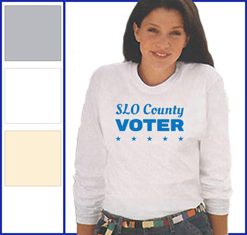 SLO County Voter Long-Sleeve Tee