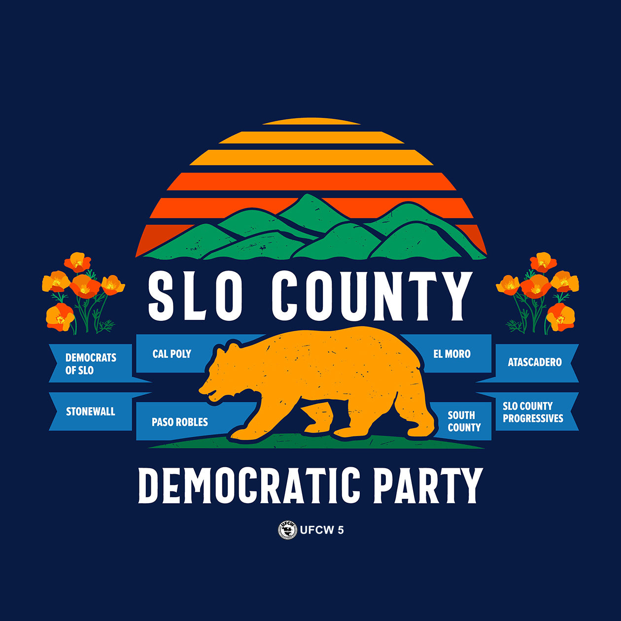 San Luis Obispo County Bumper Sticker
