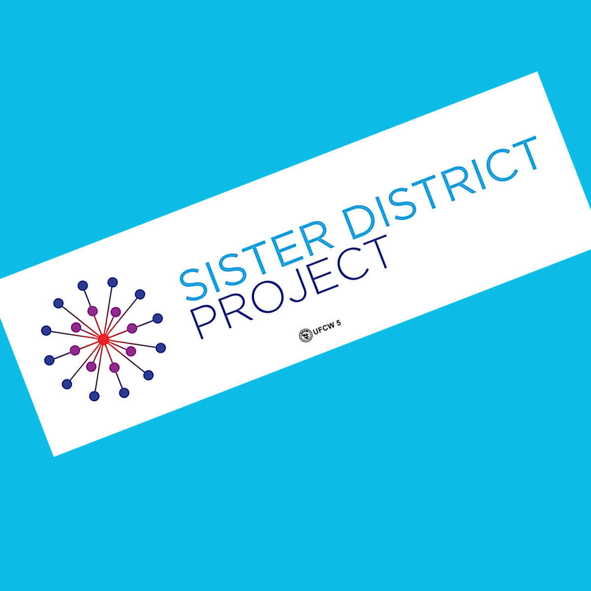 Sister District Project Bumper Sticker