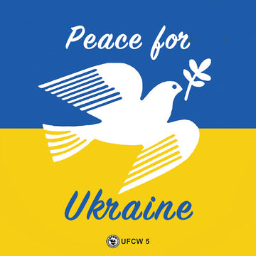 Dove of Peace for Ukraine Bumper Sticker