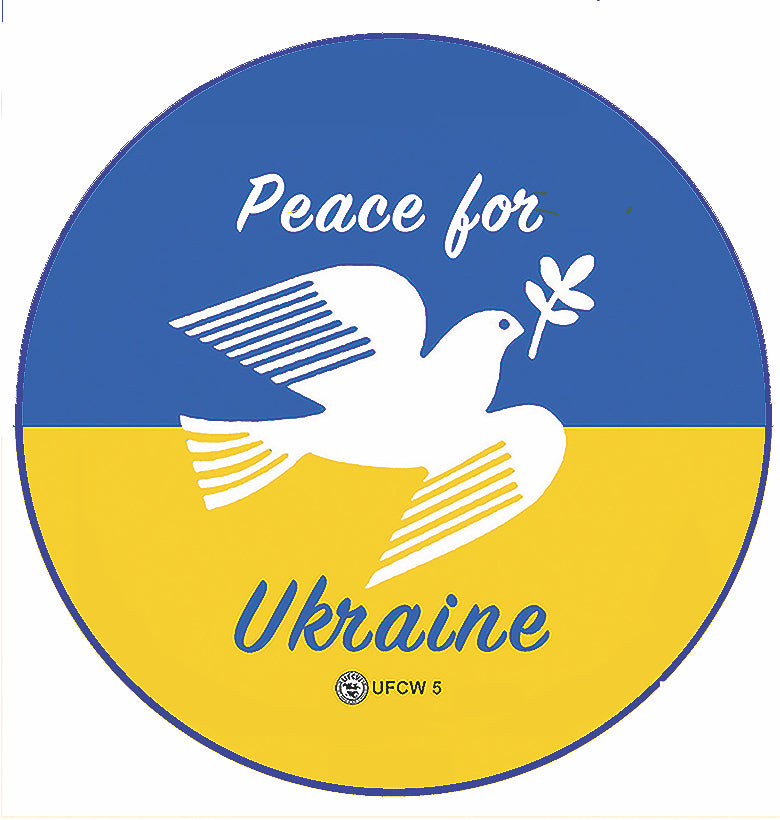Dove of Peace for Ukraine Pin