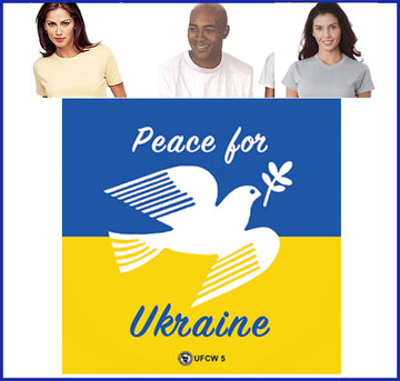 Dove of Peace for Ukraine Tee