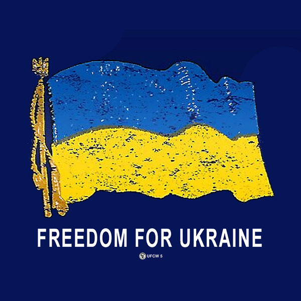 Freedom for Ukraine Bumper Sticker