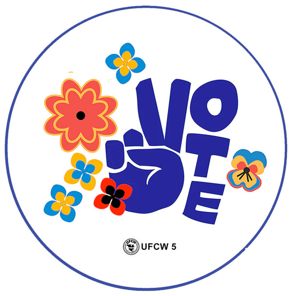 Vote Campaign Pin